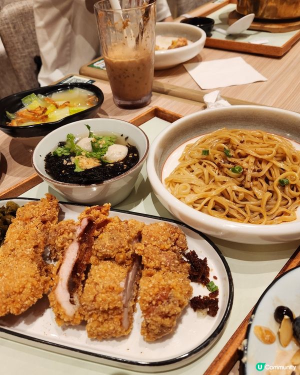 惹味鹽酥雞扒拌麵 😍🍜