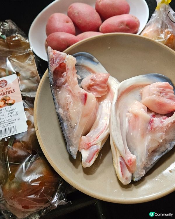 西班牙蕃茄薯仔大魚頭湯