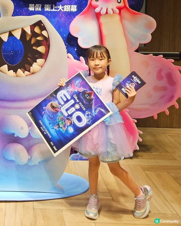 《外星奇遇記》優先場！囡囡睇到嘩嘩聲🤩