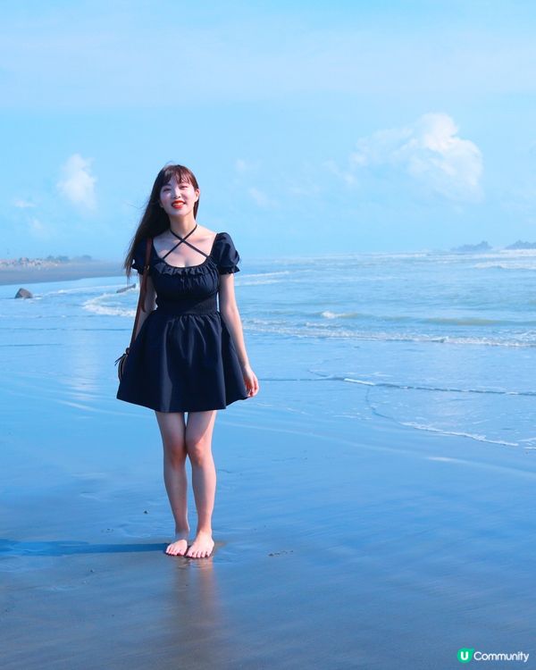 台南頂頭額沙洲🏜️🌊📸 天空之鏡🪞