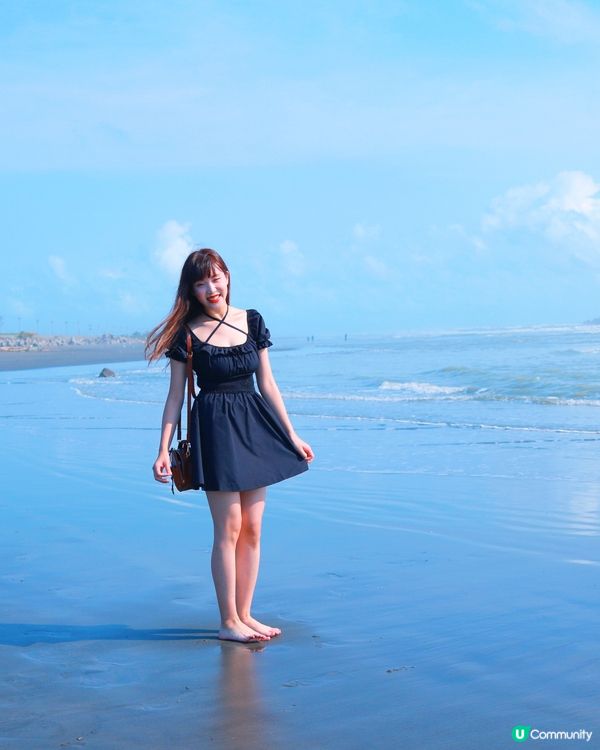 台南頂頭額沙洲🏜️🌊📸 天空之鏡🪞