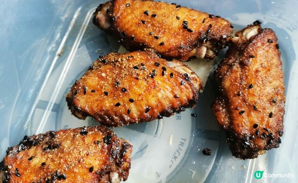 初試氣炸蜜糖芝麻雞翼