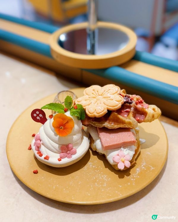 #尖沙咀打卡新地標🌸  #韓國咖啡店