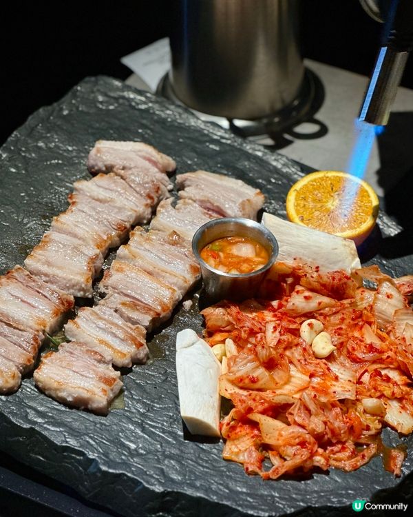 火山石燒肉🌋必食熟成黑毛豬‼️