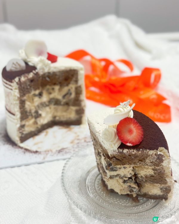 Tiramisu chiffon cake