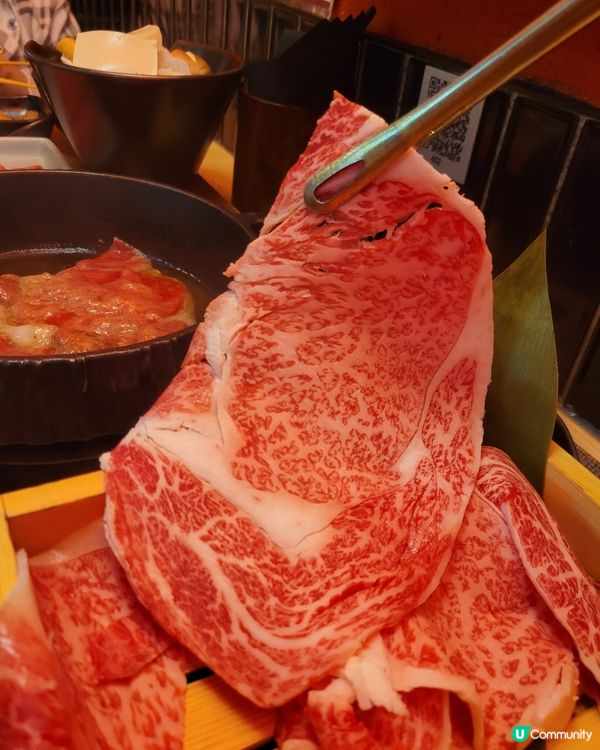和牛壽喜燒🤤極上享受！