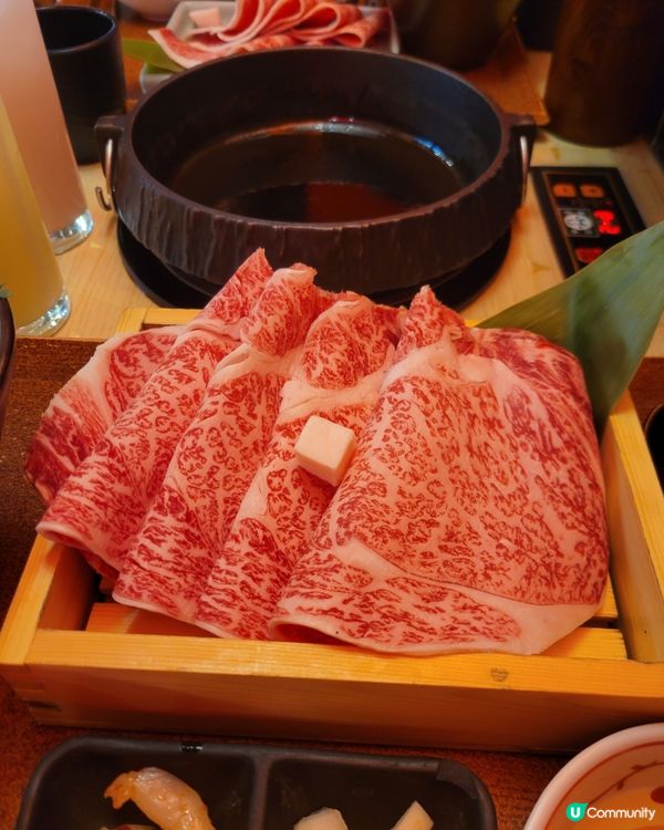 和牛壽喜燒🤤極上享受！