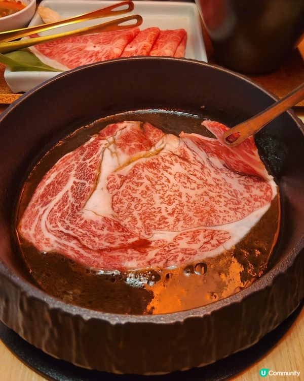 和牛壽喜燒🤤極上享受！
