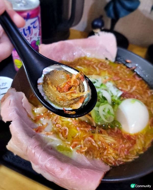 極鮮甜！櫻花蝦拉麵🍜+雞皮餃子😋！