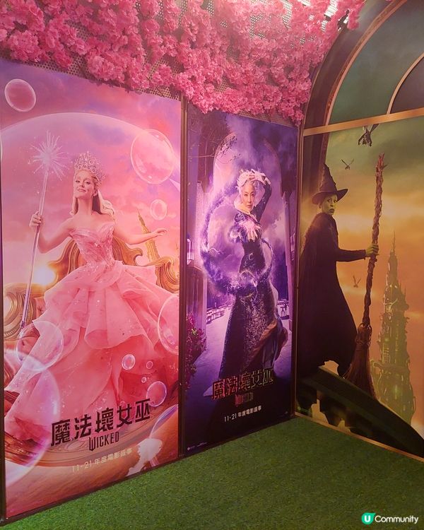 Wicked 魔法壞女巫打卡區