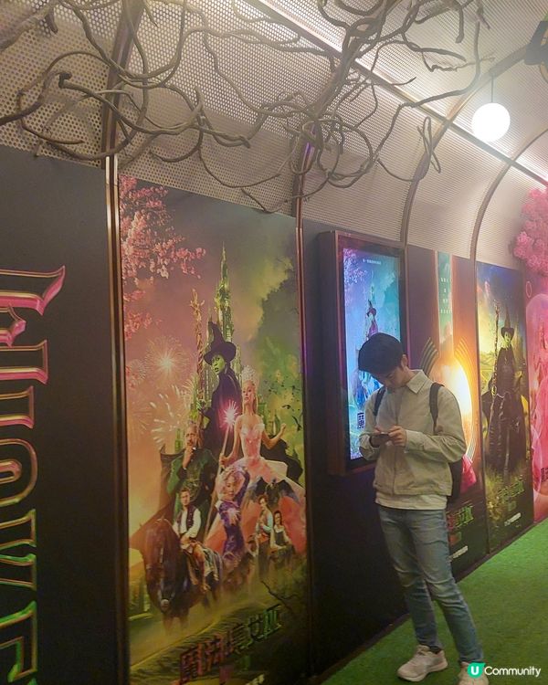 Wicked 魔法壞女巫打卡區