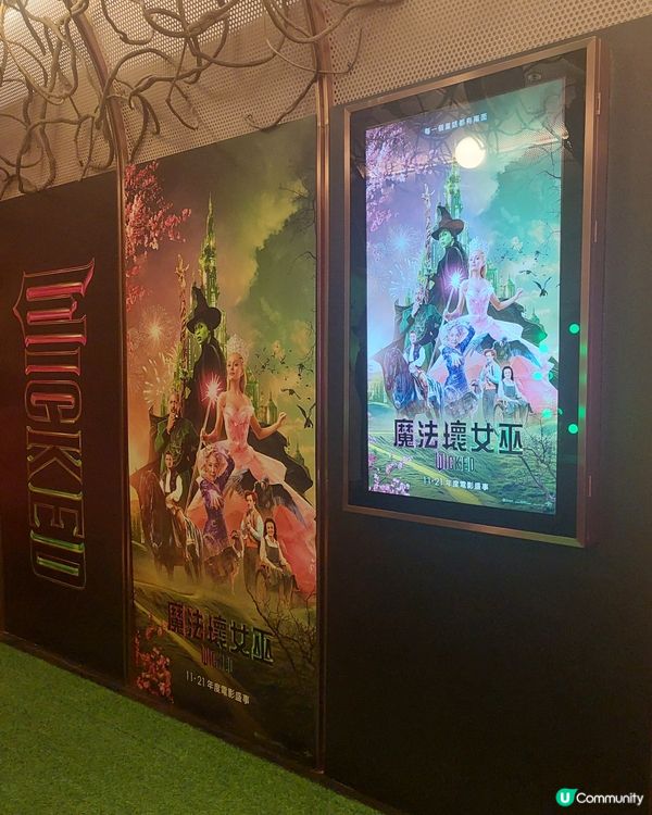 Wicked 魔法壞女巫打卡區