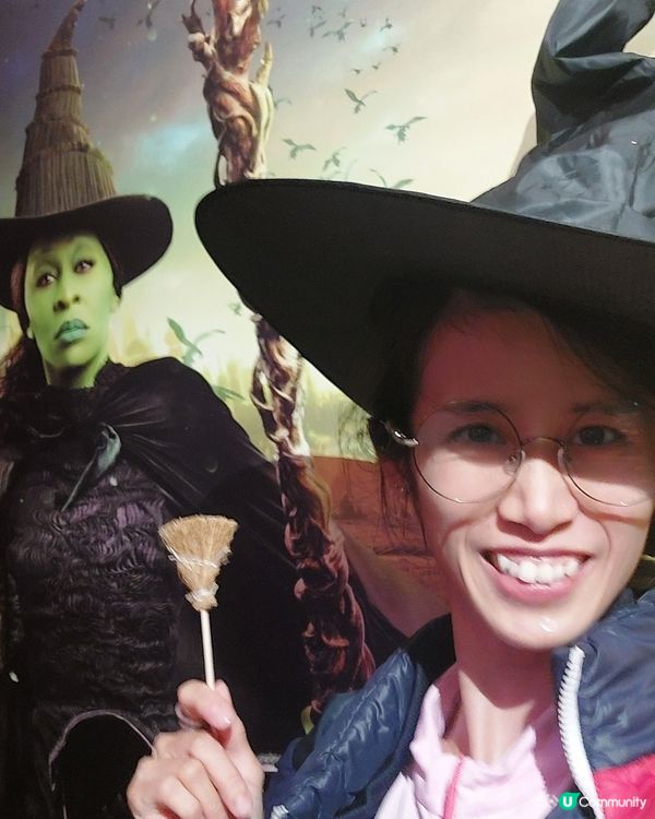 Wicked 魔法壞女巫打卡區