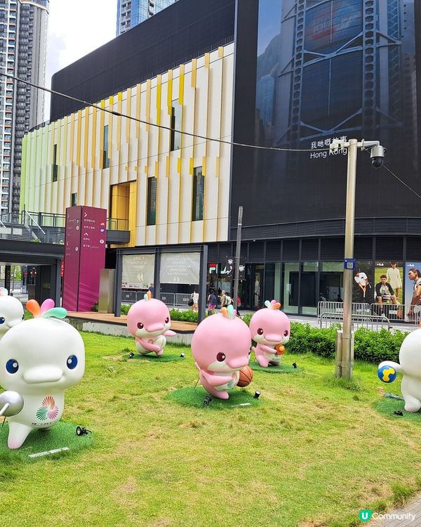 全運會吉祥物，可愛。