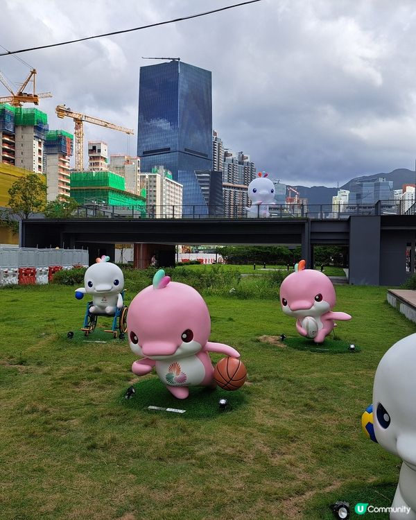 全運會吉祥物，可愛。