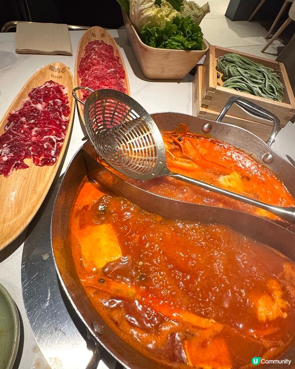 一吃難停的手切牛肉火鍋