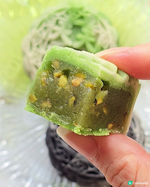 翡翠素月餅！冰皮藝術品😍早鳥優惠！