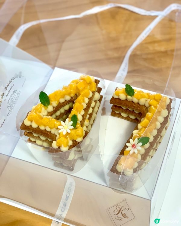 IG蛋糕界隱世高手·必推數字芒果拿破崙