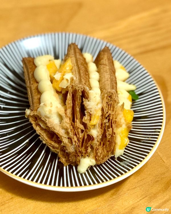 IG蛋糕界隱世高手·必推數字芒果拿破崙