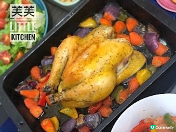 香草檸檬烤雞 ［食譜］