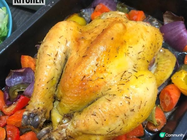 香草檸檬烤雞 ［食譜］