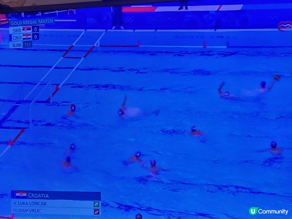 易被忽略嘅運動-男子水球冠軍戰開始了！