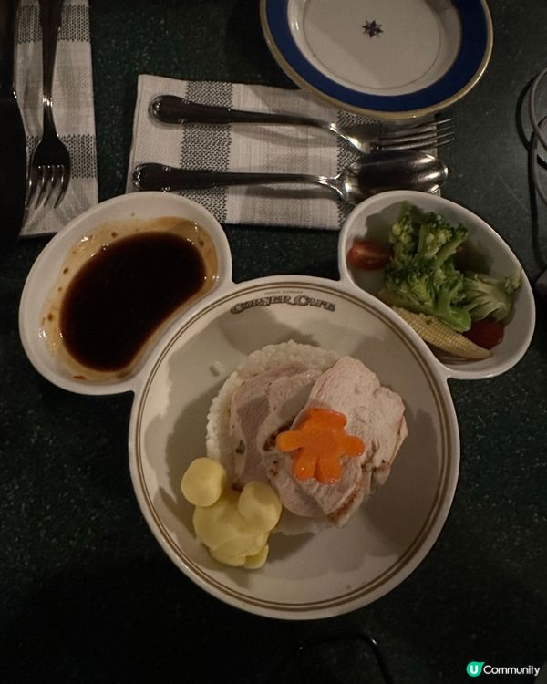 香港迪士尼樂園 Corner Cafe 兒童餐大推！🎉🎉❤️❤️