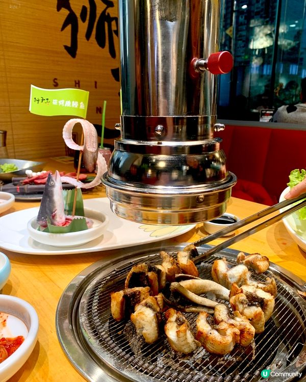 【💡深圳人氣爆燈．碳烤活鰻魚🐟】