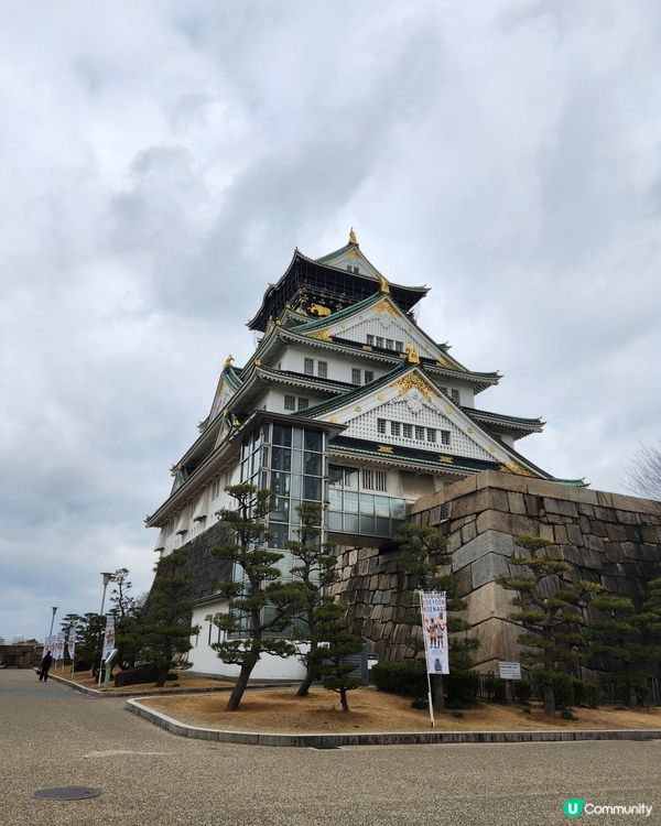 天守閣👶親子輕鬆攻略 Osaka castle trip 