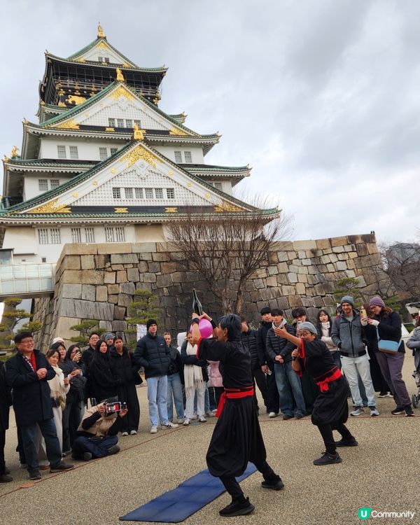 天守閣👶親子輕鬆攻略 Osaka castle trip 