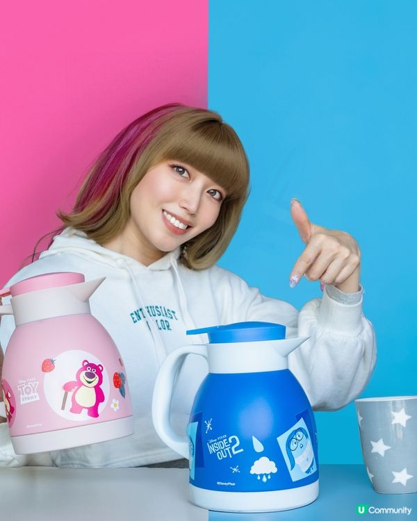 Disney ∙ Pixar 限量版「雙層真空暖暖壺」！