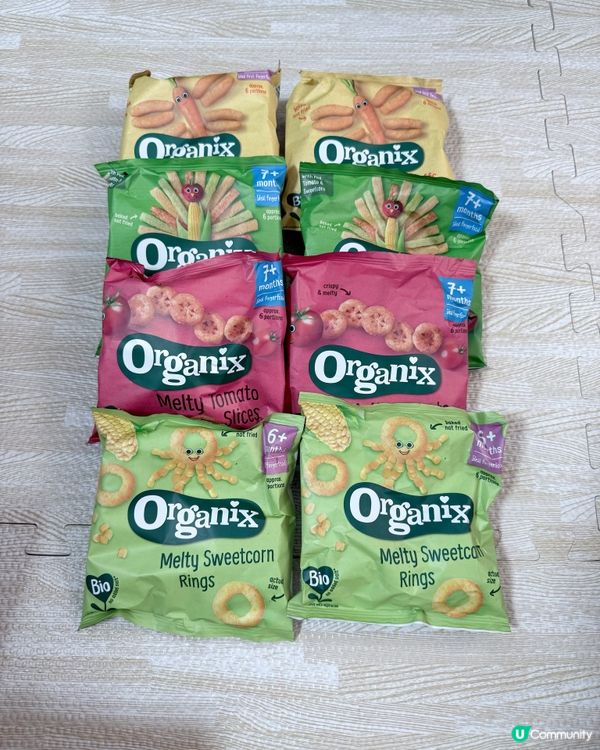 Organix健康食品，BB食得健康又開心🥰