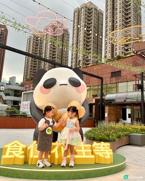 超級可愛😍🐼沙田新城市廣場聯『萌』企劃🐼  
