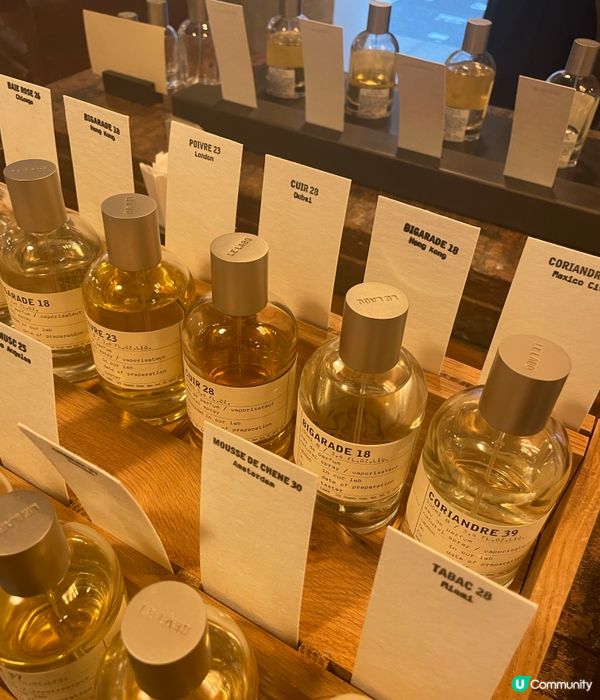 每個城市的不同味道之香水