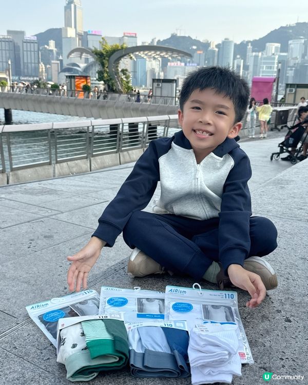 趁天氣咁好, 一於做下遊客去尖沙咀海傍行下吹下海風💨 