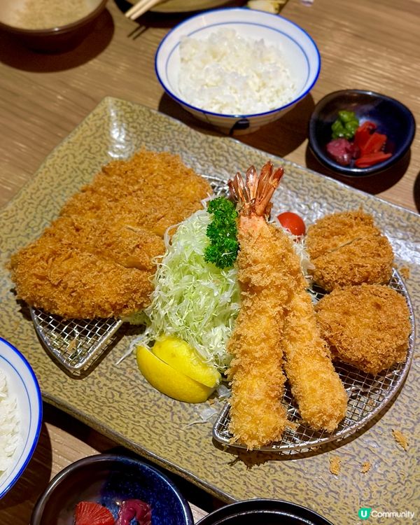 吉列豬扒控必睇！丼吉二人餐🤤🥢