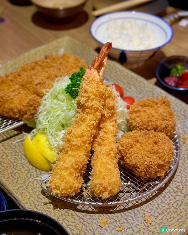 吉列豬扒控必睇！丼吉二人餐🤤🥢