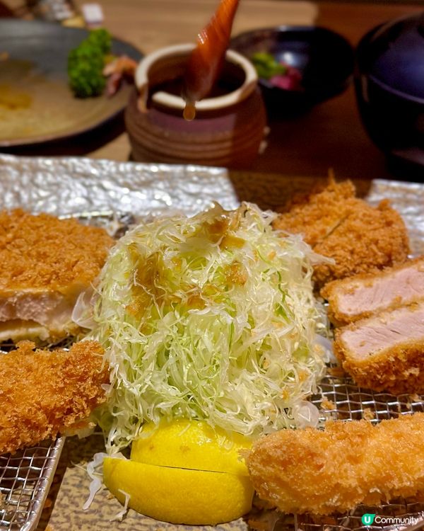 吉列豬扒控必睇！丼吉二人餐🤤🥢