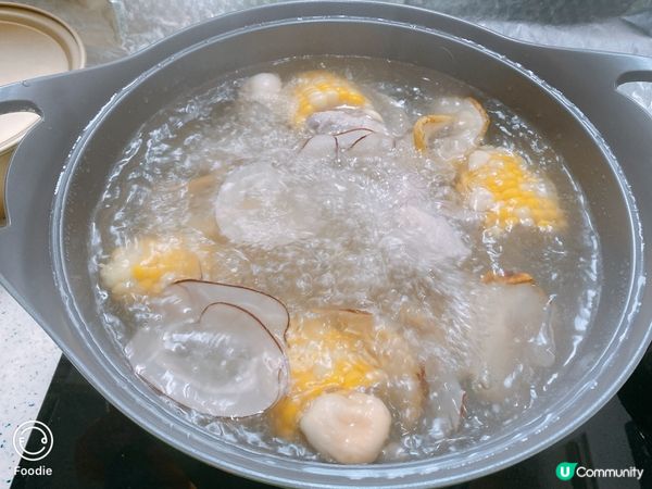 海底椰雪梨乾無花果煲瘦肉