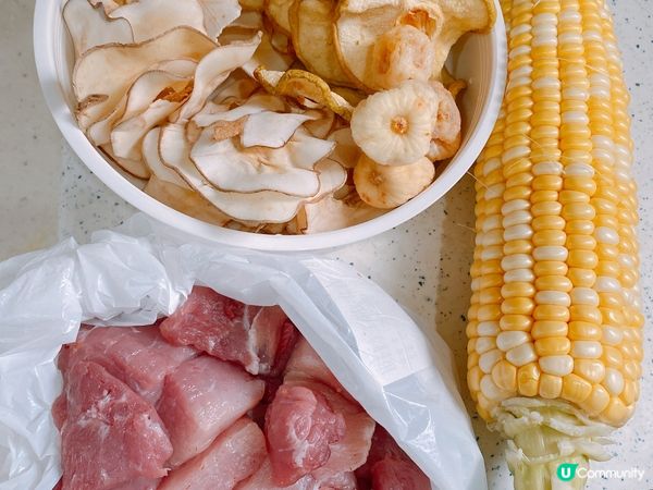 海底椰雪梨乾無花果煲瘦肉