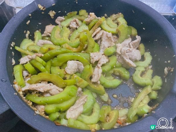 豉汁涼瓜炒肉片