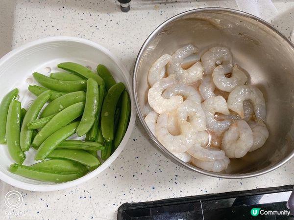蝦仁🍤炒甜豆
