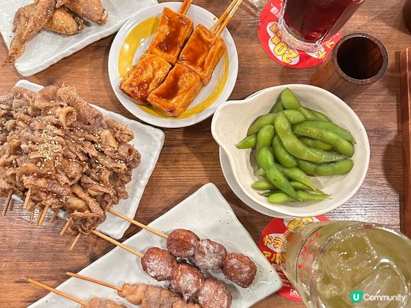 抵吃50 yen 串燒雞皮