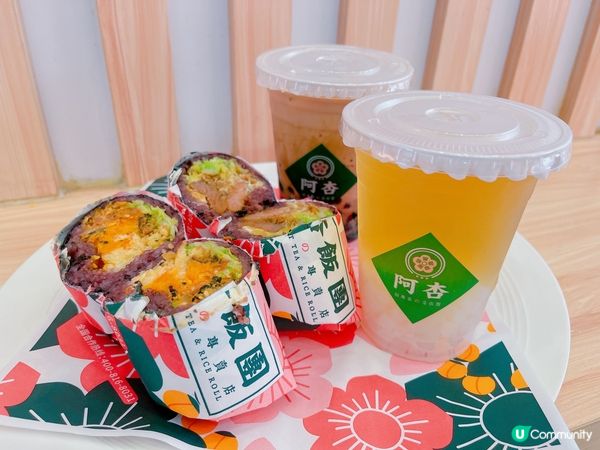 即叫即製手工飯糰足料又多口味選擇，選用紫糯米既健康又有口感