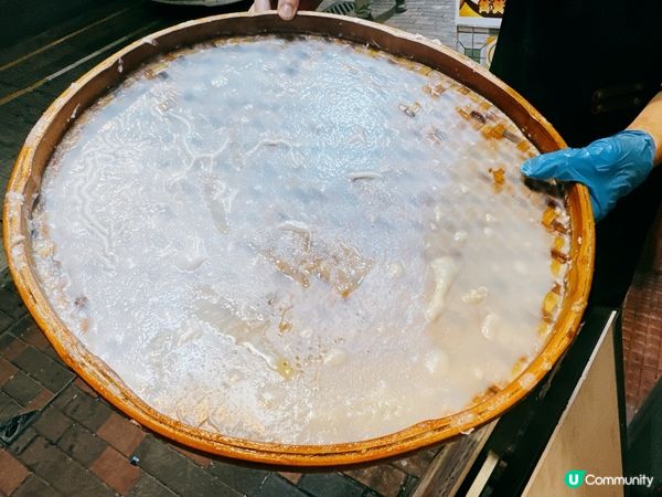老闆以大米現磨手工筲箕河粉，真材實料！