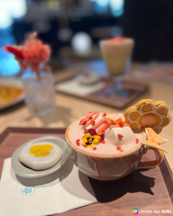 驚喜😍圓方都有櫻花🌸主題韓式Cafe🫶