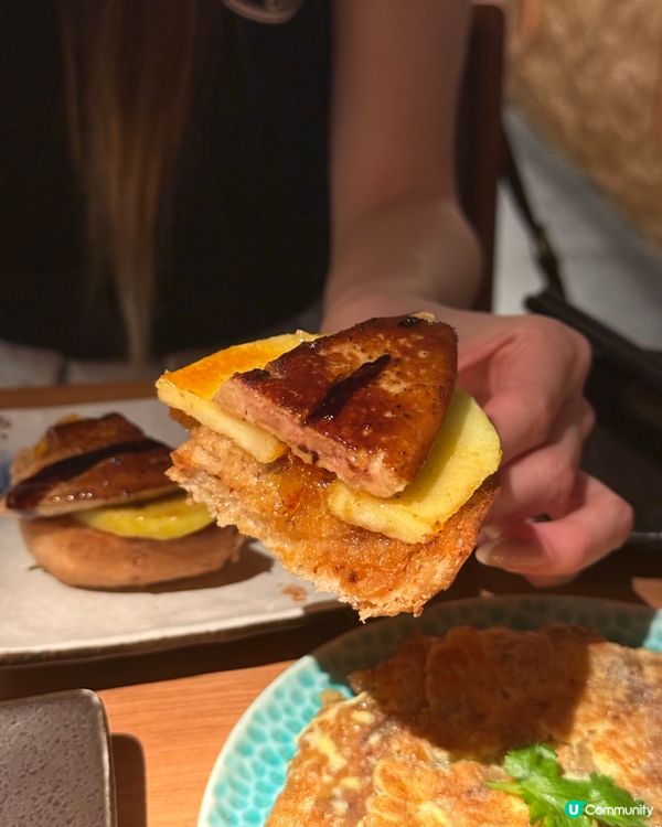 燒烤堂🔥必食焦糖青蘋果鵝肝多士💕