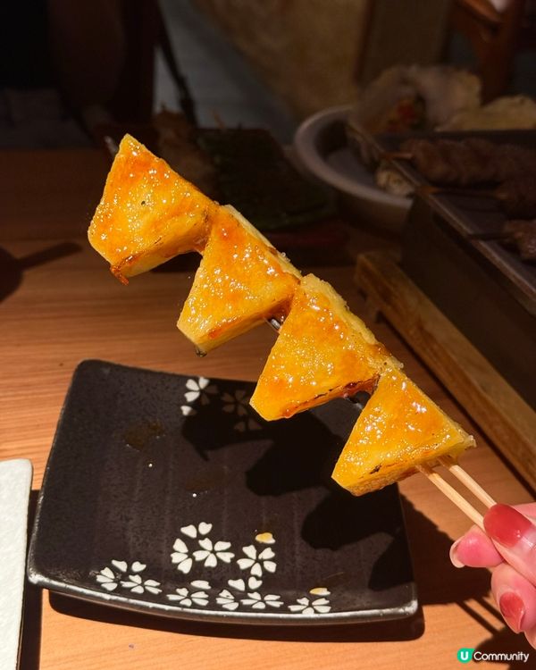 燒烤堂🔥必食焦糖青蘋果鵝肝多士💕