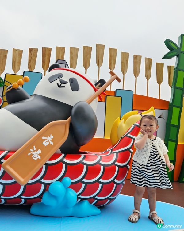 端午嘉年華🎉  尖東龍舟美食街開鑼！