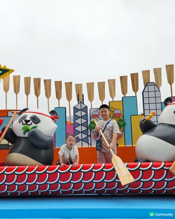 端午嘉年華🎉  尖東龍舟美食街開鑼！